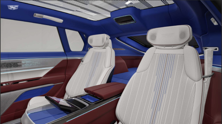 Mixed Blue and Red Interior