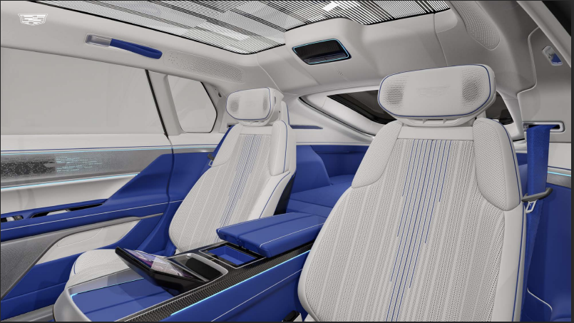 Santorini Blue Interior