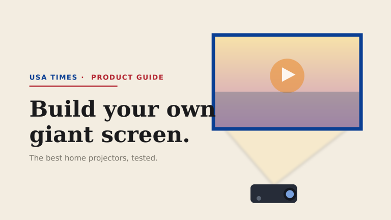 Build Your Own Giant Screen: The Best Home Projectors for Movie Lovers (2026)