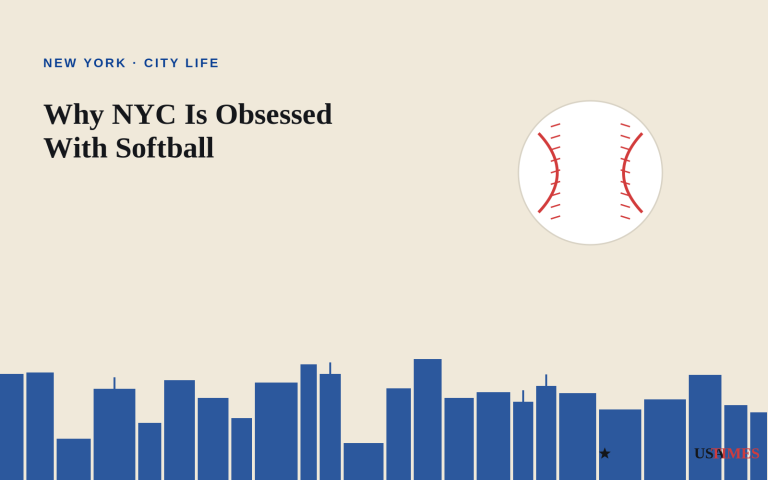 Why NYC Is Obsessed With Softball