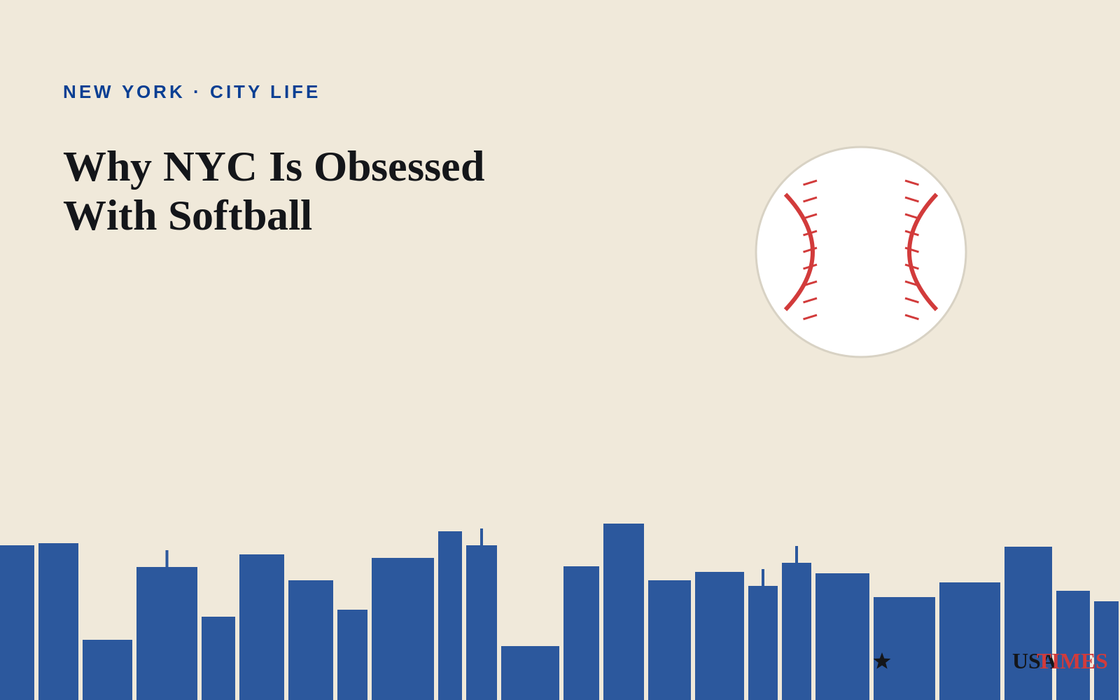 Why NYC Is Obsessed With Softball