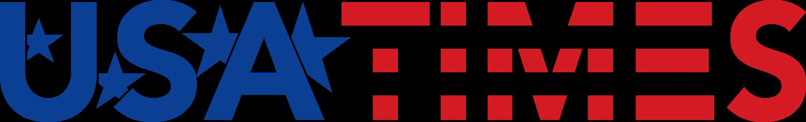 May 2025. The wordmark on black, stars in place.